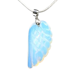 Opalite Angel Wing Gemstone Crystal Chakra