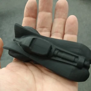 Batman Batmobile Hand Carved In Black Obsidian