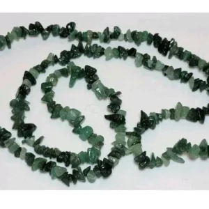 Green Amazonite Natural Healing Chakra Crystal Gemstone 32 Inch Necklace