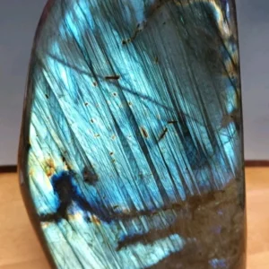 Labradorite Large Freeform Blue Gold Flash from Madagascar 2040g