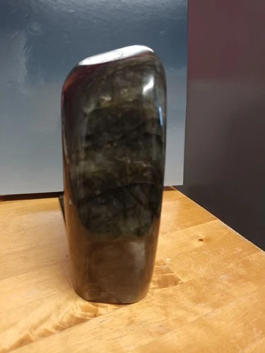 Labradorite Large Freeform Blue Gold Flash from Madagascar 2040g - Image 4